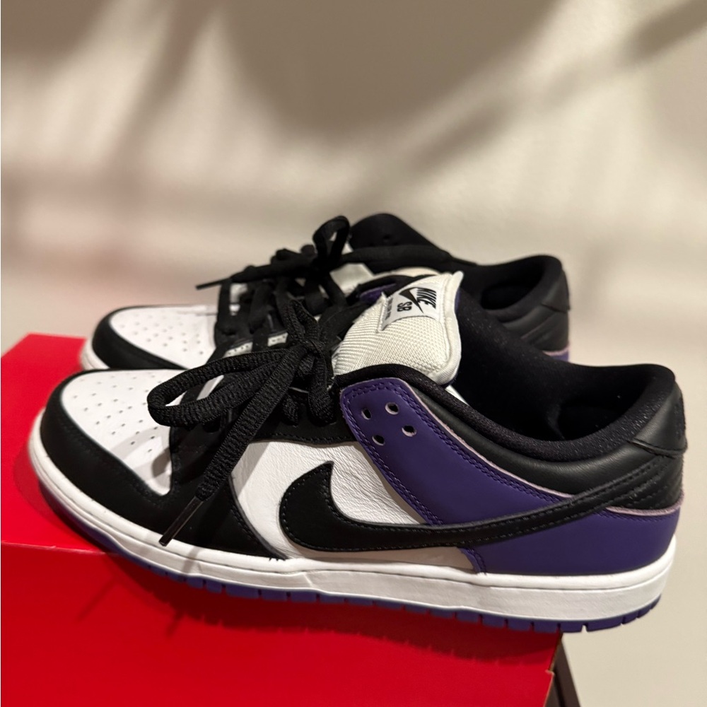 Dunks sb purple Nike jawns